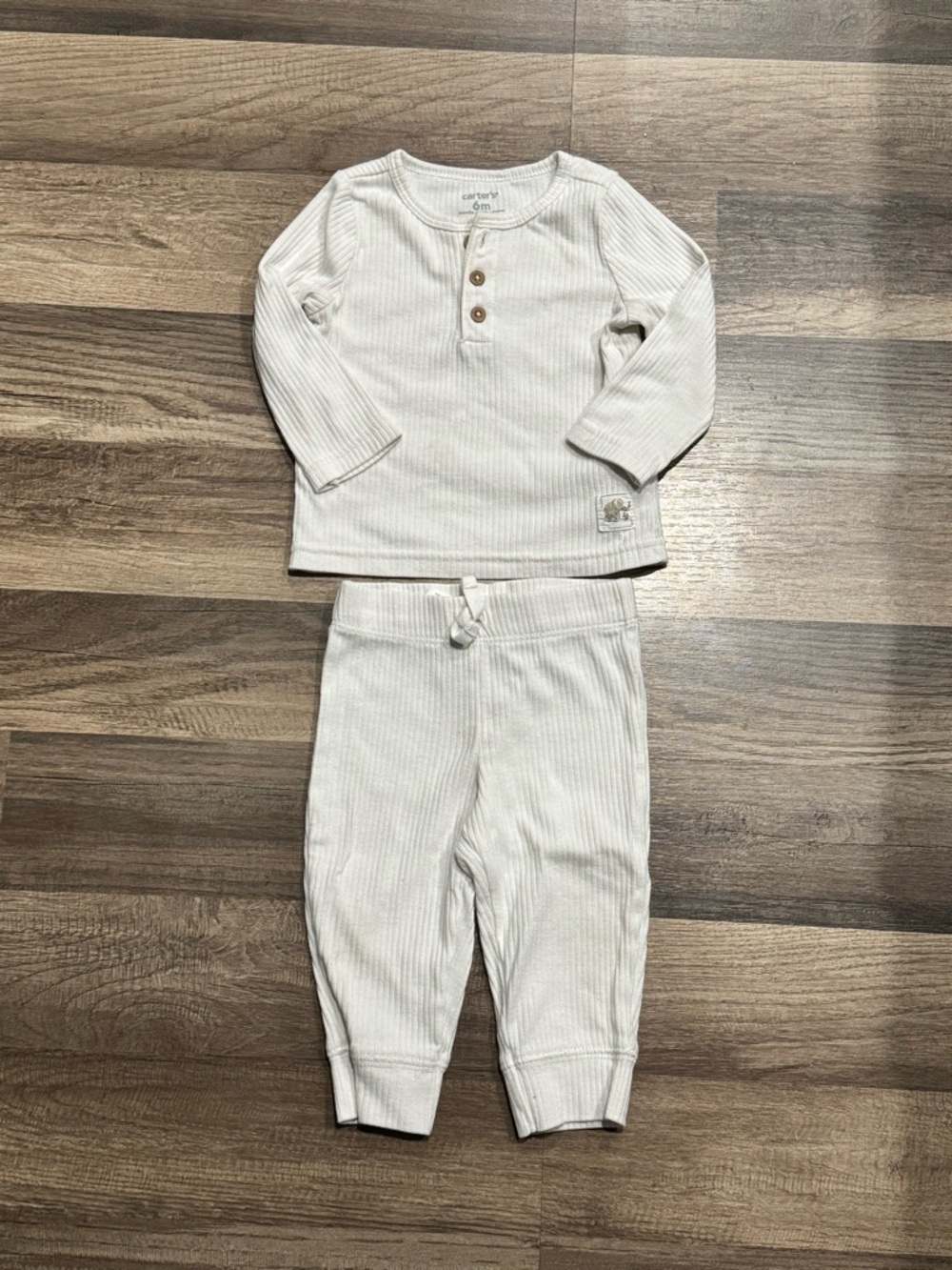 Carter's White Pajama Set